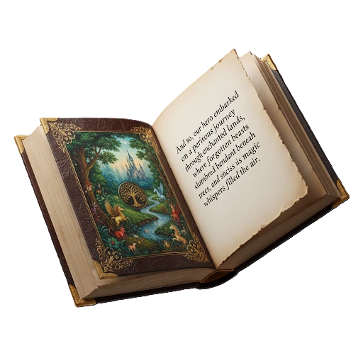 Dramatic story book AI narration — cinematic audiobook experience