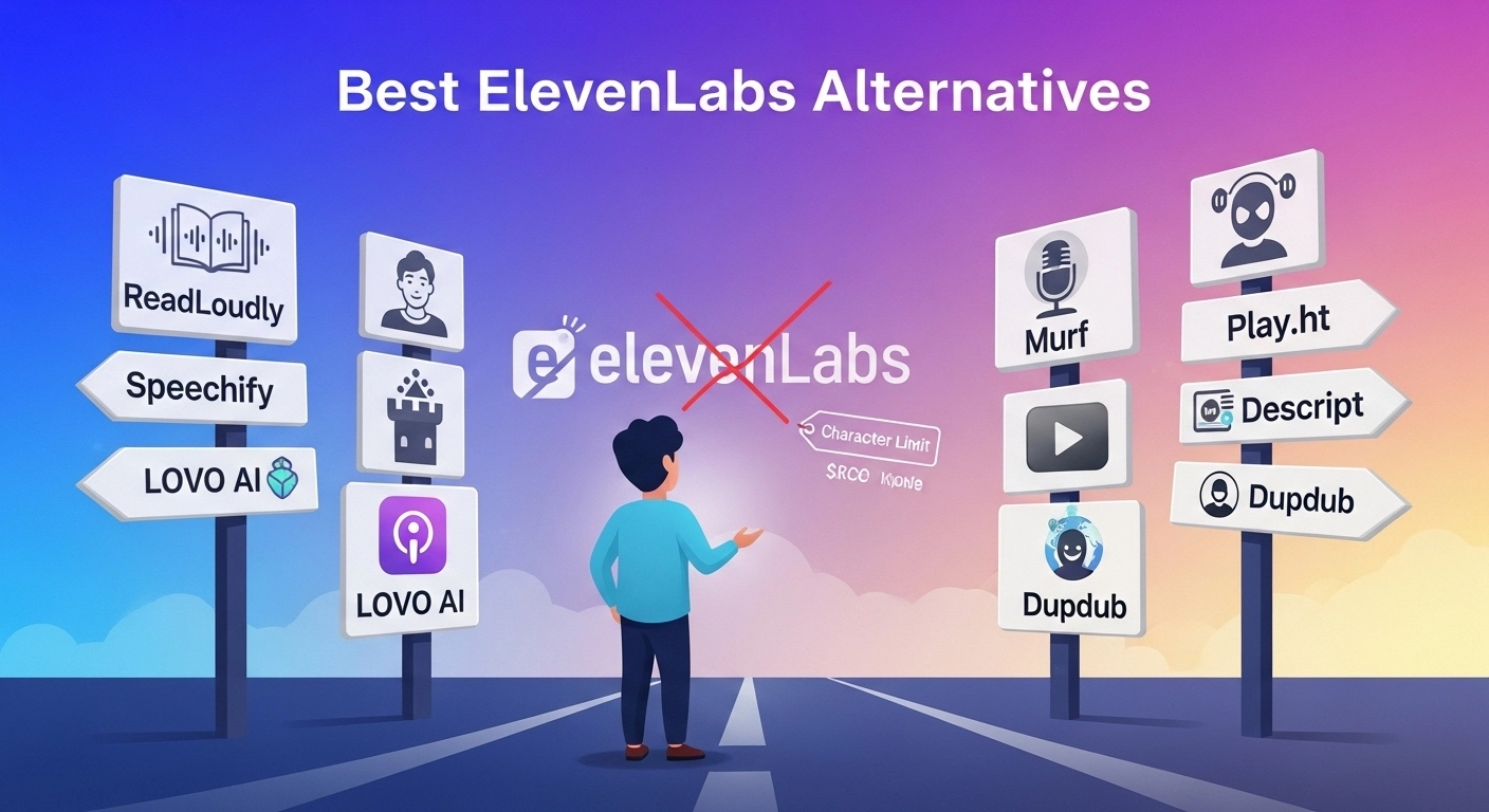 Best ElevenLabs alternatives 2026
