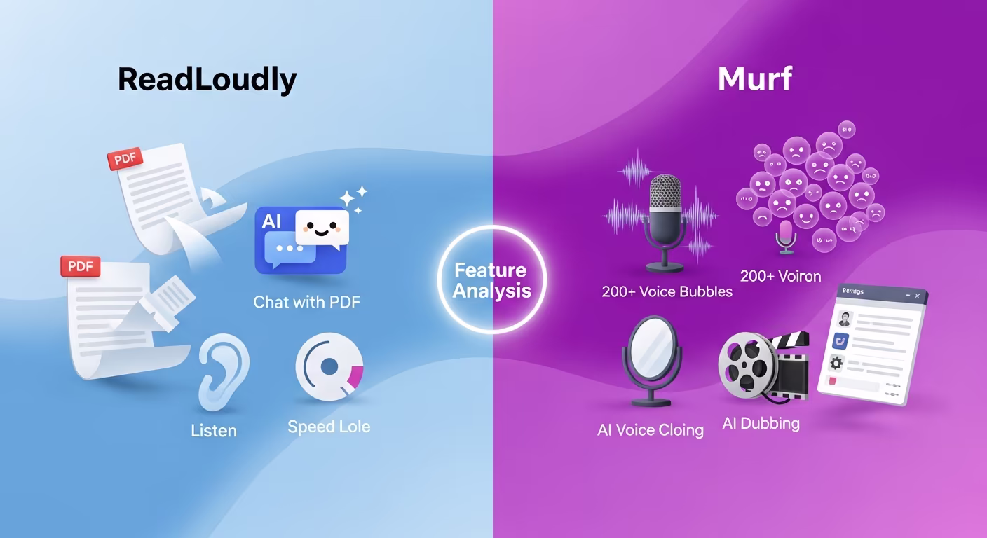 ReadLoudly best document reader vs Murf 2026
