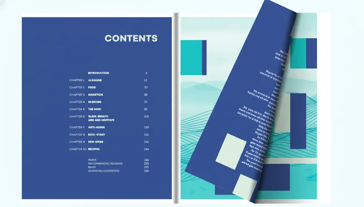 AI tool reading research paper flipbook view — table of contents and chapter navigation